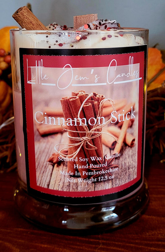 300g Cinnamon Stick soy wax status glass jar candle